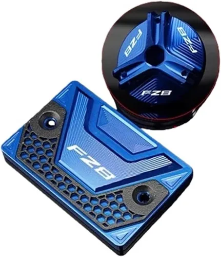 Vista 8 de Clutch Cylinder Reservoir Cover Motorcycle CNC Drain Engine Oil Filler Cap Front Brake Fluid Reservoir Cover For FZ-8 FZ 8 ZF8N FZ8S For FAZER FZ8