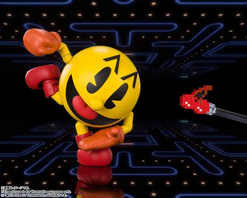 Vista 7 de TAMASHII NATIONS - Figura de acción Pac-Man, Bandai Spirits S.H.Figuarts