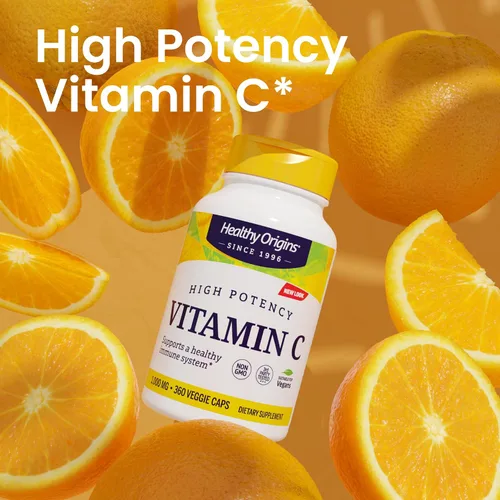 Vista 9 de Healthy Origins Vitamina C 1,000 mg, sin OMG, 360 cápsulas vegetales