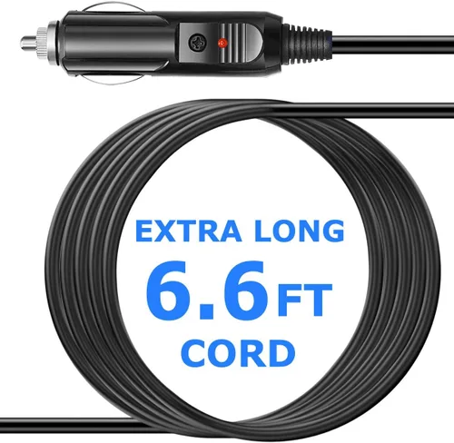 Vista 4 de T POWER Adaptador de cargador de coche de 12 V CC para niños de 12 V para niños y motocicletas, juguete Hello Kitty SUV y más encendedor