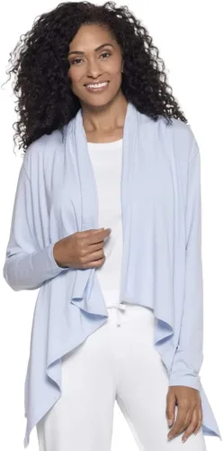 Vista 7 de Envoltura solar de manga larga para mujer - Protección solar UPF 50+ - Marietas Azul ártico