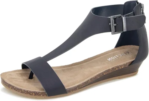 Vista 11 de Kenneth Cole REACTION Great Gal - Sandalia de cuña con correa en T para mujer