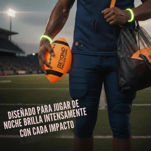 Vista 7 de Fútbol iluminado tamaño 6 – Fútbol LED que brilla en la oscuridad