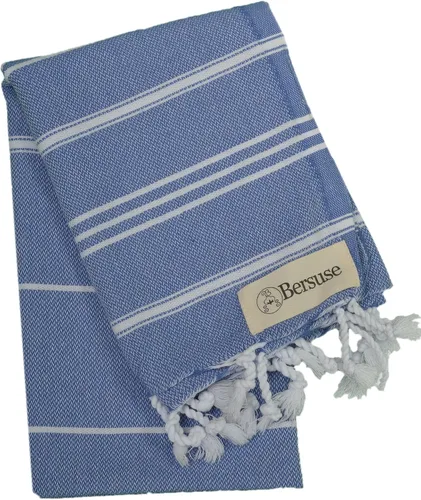 Vista 13 de Bersuse 100 % algodón - Toalla de mano Anatolia turca - Fouta Peshtemal para baño y playa - Para cabeza, rostro, cabello, bebés, cuidado, cocina