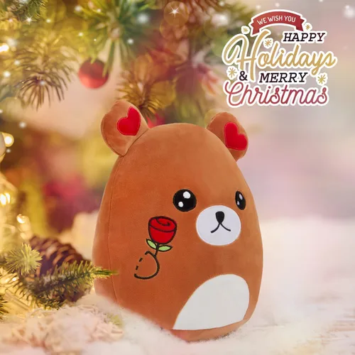 Vista 6 de Animales de peluche juguetes almohada oso lindo flor amor regalos 11