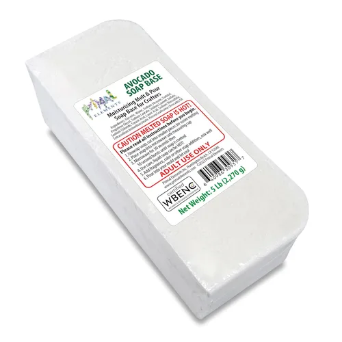 Vista 32 de Primal Elements Base de jabón de aloe – Base de jabón hidratante para derretir y verter glicerina para manualidades y hacer jabón, fácil de cortar