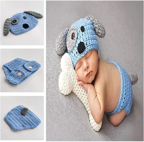 Vista 3 de Coberllus - Gorro unisex para bebé recién nacido