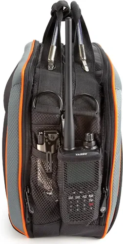 Vista 4 de Flight Outfitters Lift XL Flight Bag Bolsa de piloto acolchada duradera para 2 auriculares, con múltiples bolsillos y correa para el hombro