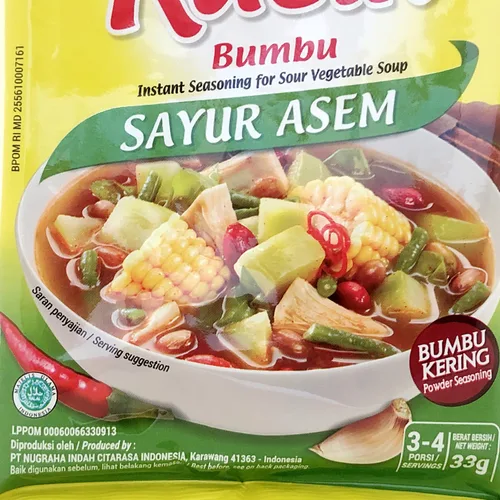 Vista 4 de Indofood Racik Sayur Asem Curry, 1.16 onzas (paquete de 24)
