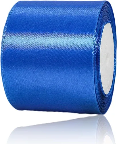 Vista 142 de Cinta de Satén Beige de Color Sólido, 1-1/2 Pulgadas x 25 Yardas, Cinta de Satén de Tela para Envolver Regalos, Manualidades, Hacer Lazos