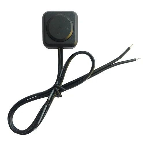Vista 20 de Interruptor de botón momentáneo de 12 V y 24 V, cable precableado de 0,5 m y cinta de doble cara para una fácil instalación