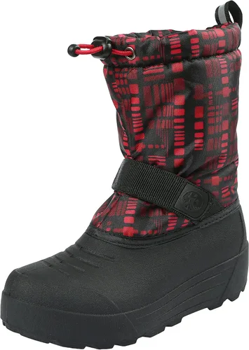 Vista 12 de Northside Frosty Botas de nieve de invierno aisladas con parte superior de nailon resistente al agua, forro de secado rápido, plantilla de EVA Baya