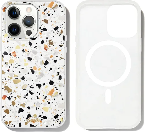 Vista 96 de Sonix - Funda para iPhone 12 y iPhone 12 Pro, compatible con MagSafe, probada contra caídas de 10 pies, Brown Tort, diseño de carey marrón