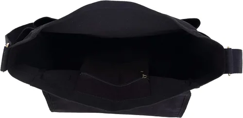 Vista 6 de Sechunk Bolso bandolera grande de lona bolso cruzado