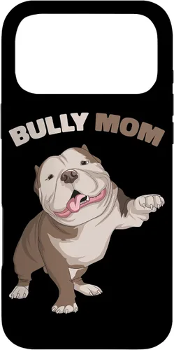 Vista 22 de American Bully Mom Dog Mama Funny Women Case for iPhone 17