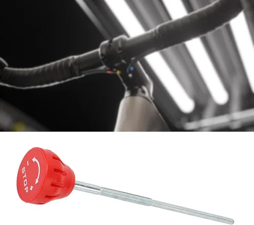 Vista 8 de Accesorios de barra de resistencia para bicicleta estática, conjunto de perilla de freno, piezas de palanca de freno de bicicleta, perilla