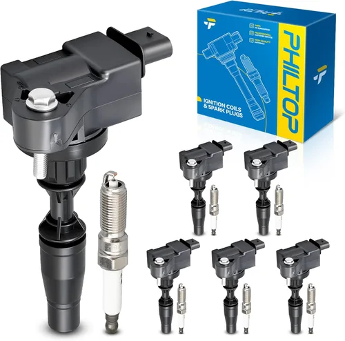 Vista 47 de PHILTOP UC15 Paquetes de Bobina de Encendido Compatibles con Volkswagen 1951-1953 1965 1967-1979 Beetle, 1971-1979 Super Beetle, MG 1962-1974 MGB