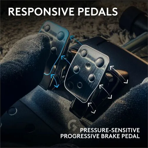 Vista 8 de G923 Racing Wheel and Pedals for PS4 and