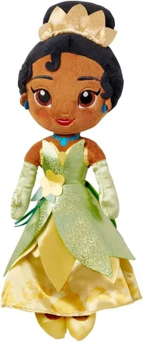 Vista 12 de Disney Store Muñeca de peluche oficial de Tinker Bell Princess, muñecas de princesa de Disney con características bordadas, Peter Pan, muñecas