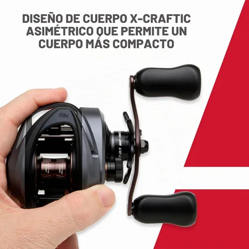 Vista 8 de Abu Garcia Revo SX Carrete de Pesca de Bajo Perfil