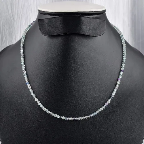 Vista 25 de Multi Gemstone_Choker Necklace