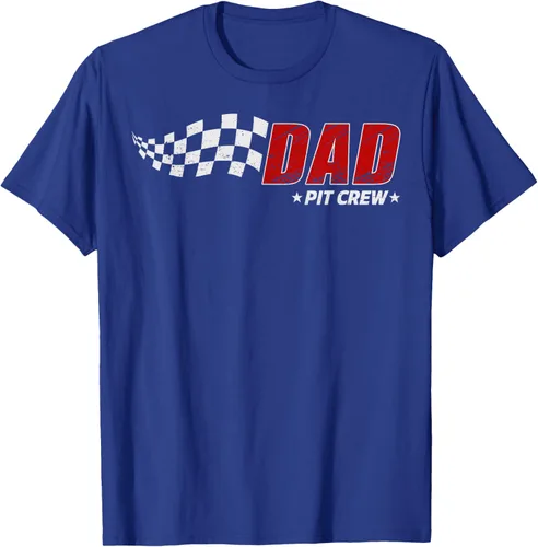 Vista 24 de Dad Pit Crew Race Car Birthday Family Matching Pit Crew Camiseta Pit Crew