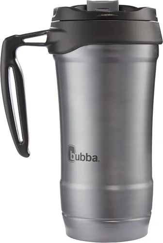 Vista 3 de Bubba Brands Hero Taza térmica de 18 onzas, color oro rosado., Negro