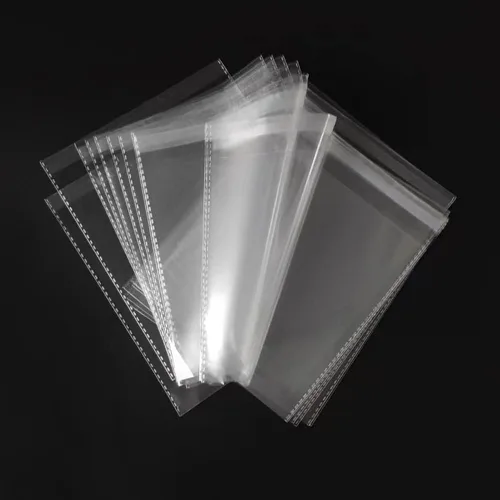 Vista 3 de 100 bolsas de plástico transparente para violonchelo, bolsas de celofán sellables, bolsas resellables transparentes, bolsas de galletas, bolsas