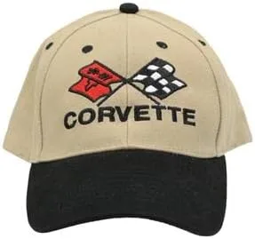 Vista 2 de Corvette Crossflag Sombrero Caqui y Negro Marfil, Marfil