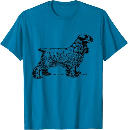 Vista 9 de Cocker Spaniel - Camiseta para perro Cocker Spaniel, gris, S Asfalto