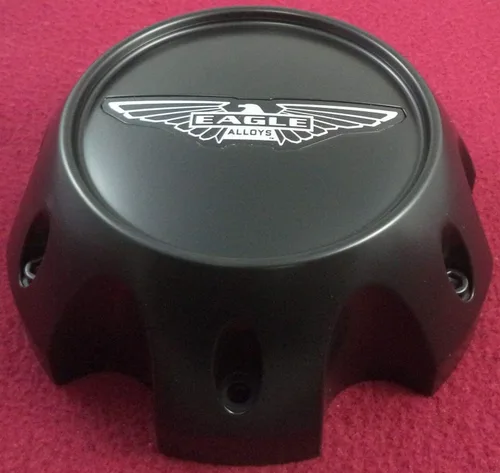 Vista 2 de Eagle ALEYS AE Hardrock Series 6 Lug 3289/3289-08 Tapa central para llanta negra plana (1 tapa)