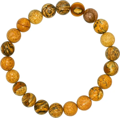Vista 887 de Amazing Gemstone Crystal Bracelet for Women Men's Gifts - Protection Healing Crystal Bracelet - 8mm Gemstone Beaded Stretchable Bracelet Pulseras