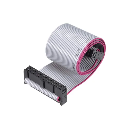 Vista 10 de uxcell Longitud plana de la echada los 11.8 in de la echada los 11.8 in del conector 6Pins 8.3 ft m del conector FC/FC del alambre de IDC