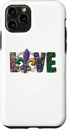 Vista 10 de iPhone 15 Mardi Gras Love 2023 for Women Queen Carnival Costume Case