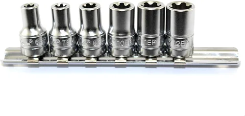 Vista 4 de TMAX 8 piezas Torx Plus 18-32EP Socket 1/2 pulgada de unidad cuadrada de reparación automática de impacto listo para herramientas