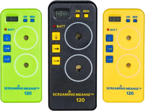 Vista 8 de Screaming Meanie TZ-120 - Temporizador de alarma para durmientes pesados, color negro Extremely Loud Multi-Purpose Timer with adjustable alarm