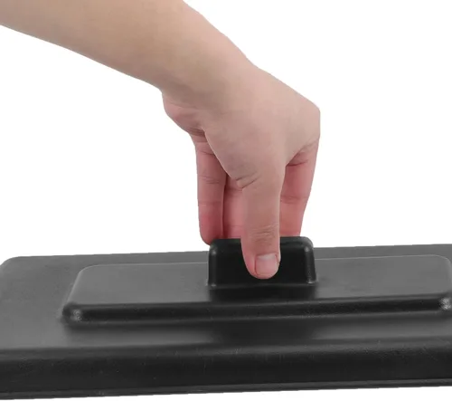 Vista 6 de Kichvoe Cubierta para máquina de hielo de 13.34 x 7.63 x 1.96 pulgadas, tapa protectora portátil para máquina de helados y máquina de postres
