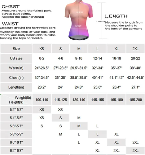 Vista 5 de Wulibike Maillot de ciclismo para mujer, manga larga, con bolsillos