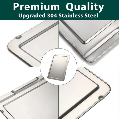 Vista 3 de DT201 DT251 - Bandeja de migas de repuesto para horno Ninja Foodi XL, bandeja de migas de horno 304 Ninja DT200 DT202BK DT255CO 10 en 1 XL Pro Air