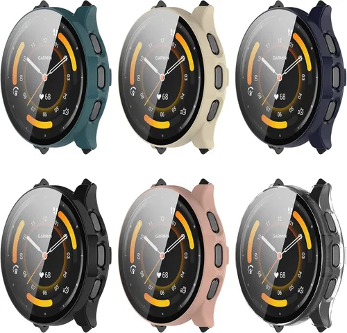 Vista 7 de TenCloud Protector de pantalla compatible con Garmin Venu 3 de 1.772 pulgadas (1.772 in), no el 1.614 in, protección completa contra arañazos Claro