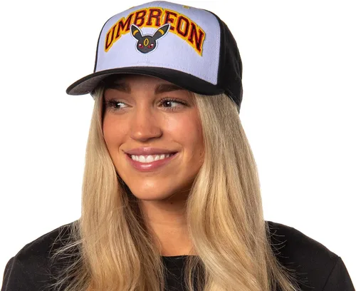 Vista 3 de Bioworld Pokemon - Sombrero bordado Precurve Snapback para hombre y mujer