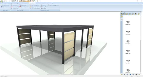 Vista 7 de Home design software compatible with Windows 11, 10, 8.1, 7 – Design your dream house including photovoltaic installations - 3D CAD 11 Architecture