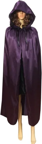 Vista 3 de Capa con capucha unisex, traje de bata familiar de Longitud total, Cobertura total, 130 cm