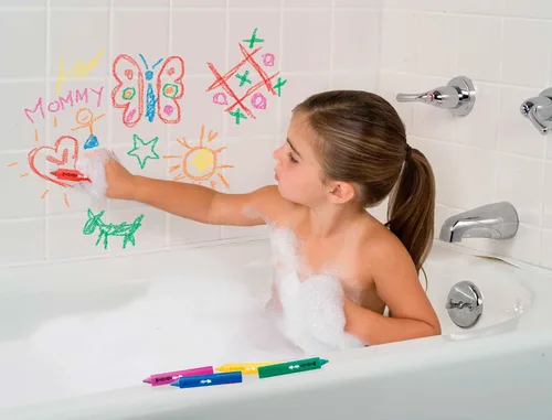 Vista 2 de Alex Rub a Dub Draw in the Tub Bath Crayons Kids Bath Crayons