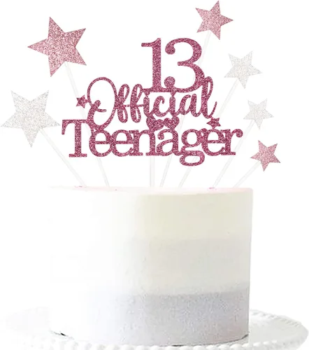 Vista 53 de Decoración brillante para tarta de primer cumpleaños feliz con estrella, adornos personalizados para tarta de 1 cumpleaños, decoraciones de fiesta