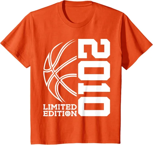 Vista 72 de Camiseta de baloncesto de 13 cumpleaños edición limitada 2010, Negro
