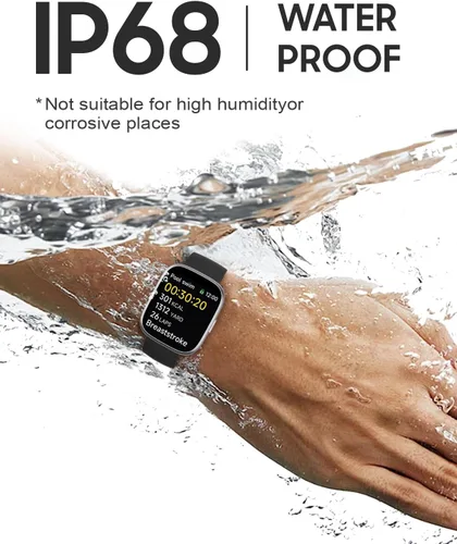 Vista 4 de TOOBUR Reloj inteligente para mujeres y hombres, Alexa integrado, responder/hacer llamadas, reloj de seguimiento de actividad física de 1.83