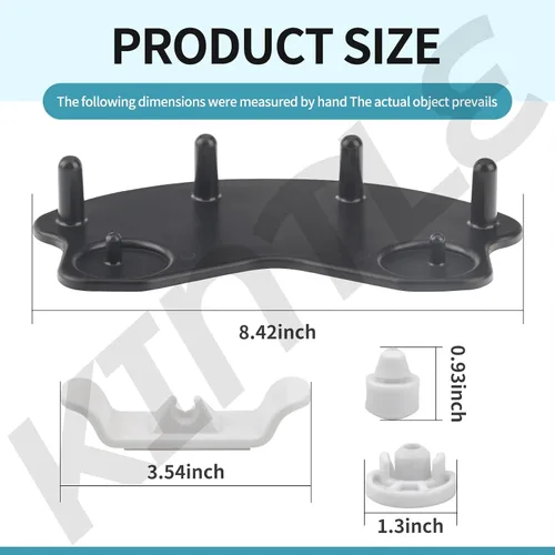 Vista 2 de Soportes para batidora de pie para batidora Kitchenaid KitchenAid Flat