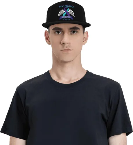 Vista 4 de Gorra de béisbol para hombre y mujer, ajustable, con impresión en 3D, gorra de hip hop