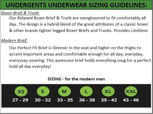 Vista 4 de UnderGents Paquete de 3 calzoncillos tipo bóxer para hombre. Más comodidad sin compresión